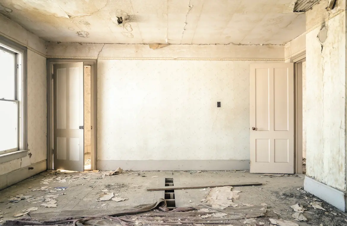 Waste disposal crew managing a cleanout project in Park City